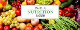 March Nutrition Month